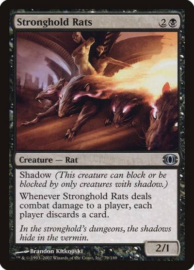 Stronghold Rats FUT-79 Future Sight Magic card