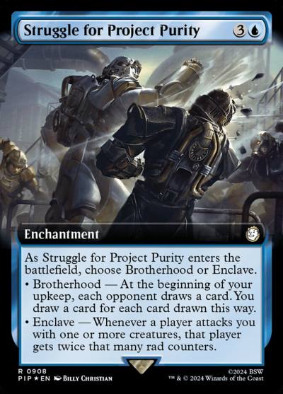 Struggle for Project Purity PIP-908 Fallout Magic card