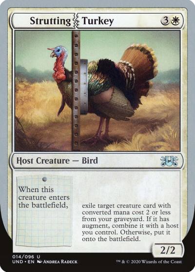 Strutting Turkey 14 Unsanctioned Magic card