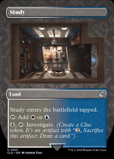 Study CLU-21 Ravnica: Clue Edition Magic card