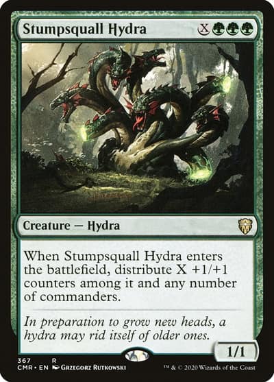 Stumpsquall Hydra 367 Commander Legends Magic card