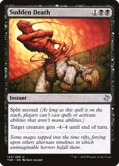 Sudden Death TSR-143 Time Spiral Remastered Magic card