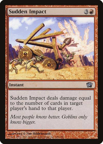 Sudden Impact 8ED-226STAR Eighth Edition Magic card