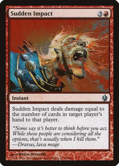 Sudden Impact PD2-25 Premium Deck Series: Fire and Lightning Magic card