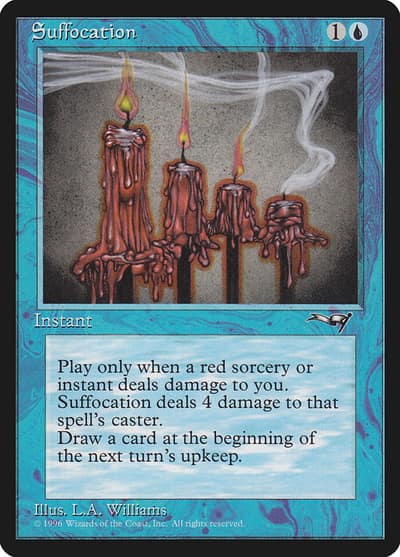 Suffocation ALL-38 Alliances Magic card