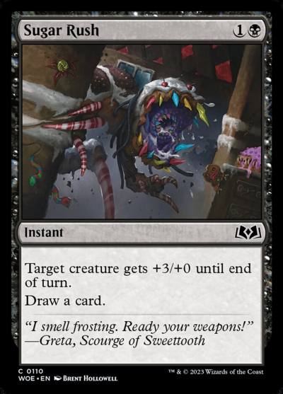 Sugar Rush WOE-110 Wilds of Eldraine Magic card