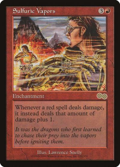 Sulfuric Vapors USG-220 Urza's Saga Magic card