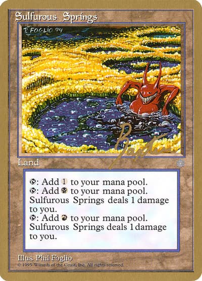 Sulfurous Springs PTC-GB360 Pro Tour Collector Set Magic card
