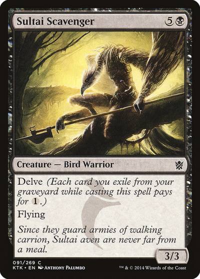 Sultai Scavenger 91 Khans of Tarkir Magic card