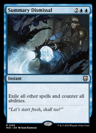 Summary Dismissal M3C-193 Modern Horizons 3 Commander Magic card