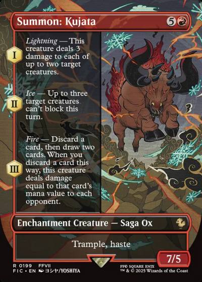 Summon: Kujata FIC-199 Final Fantasy Commander Magic card