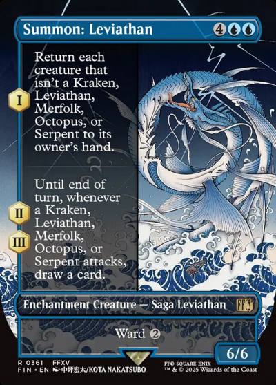 Summon: Leviathan FIN-361 Final Fantasy Magic card