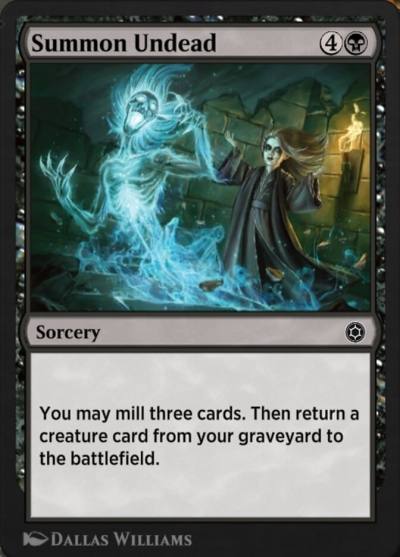 Summon Undead HBG-170 Alchemy Horizons: Baldur's Gate Magic card