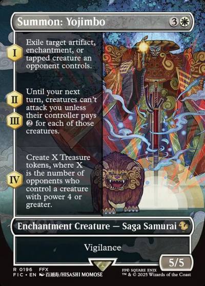 Summon: Yojimbo FIC-196 Final Fantasy Commander Magic card