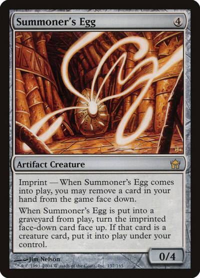Summoner's Egg 157 Fifth Dawn Magic card