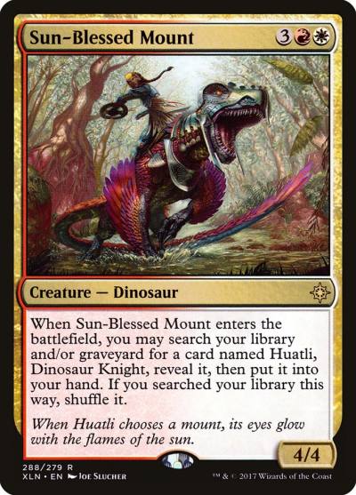 Sun-Blessed Mount XLN-288 Ixalan Magic card