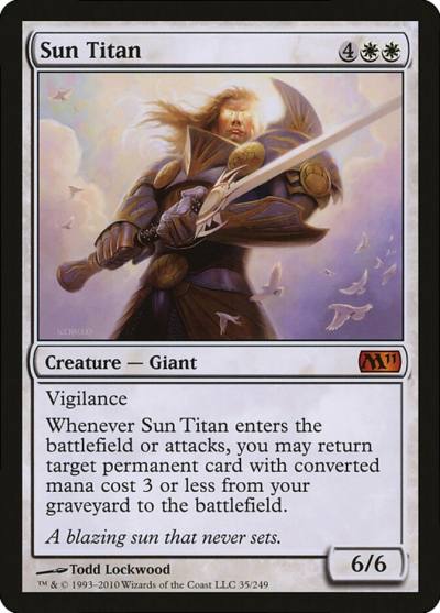 Sun Titan P10-35 Magic Player Rewards 2010 Magic card