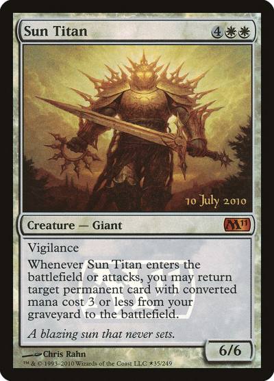 Sun Titan PM11-35STAR Magic 2011 Promos Magic card