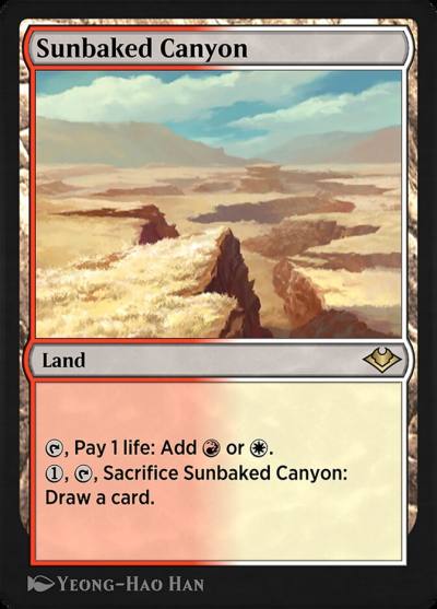 Sunbaked Canyon HA7-22 Historic Anthology 7 Magic card