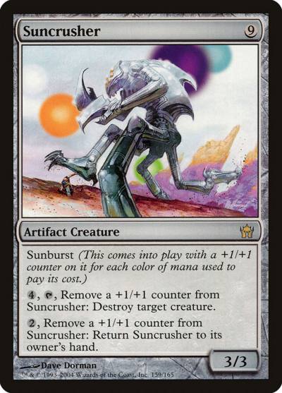 Suncrusher 5DN-159 Fifth Dawn Magic card
