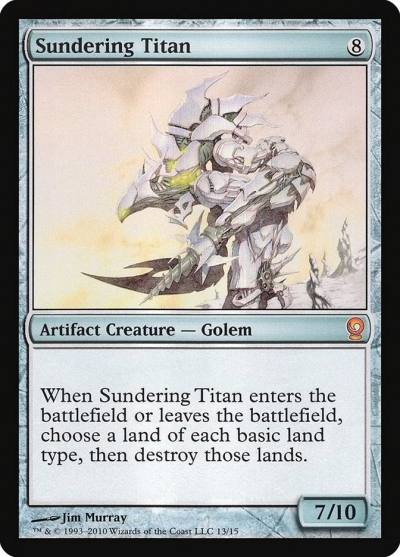 Sundering Titan V10-13 From the Vault: Relics Magic card
