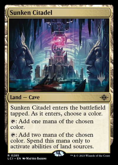 Sunken Citadel PLCI-285P The Lost Caverns of Ixalan Promos Magic card