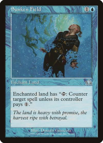 Sunken Field PCY-51 Prophecy Magic card