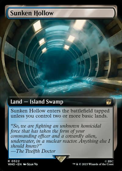 Sunken Hollow WHO-522 Doctor Who Magic card