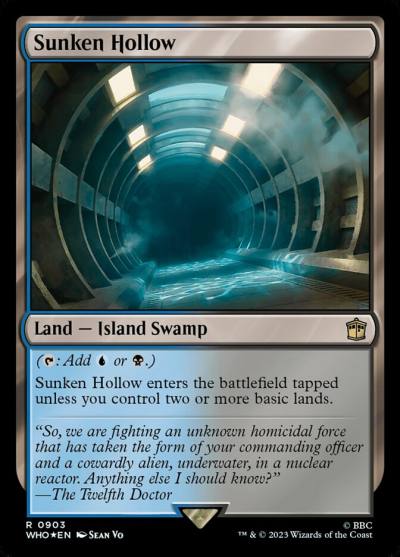 Sunken Hollow WHO-903 Doctor Who Magic card