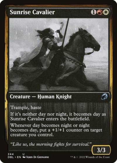 Sunrise Cavalier DBL-244 Innistrad: Double Feature Magic card
