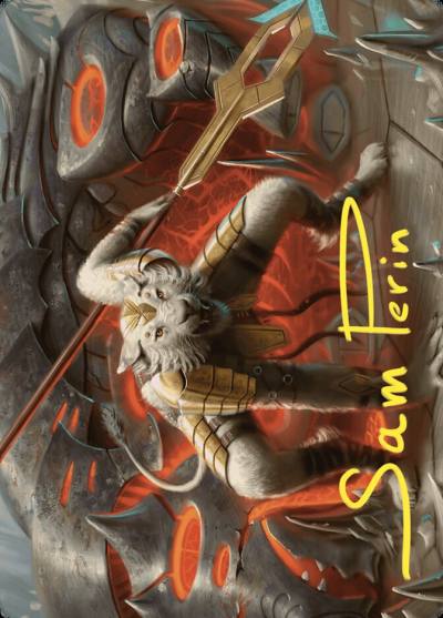 Sunspear Shikari // Sunspear Shikari ACMM-4 Commander Masters Art Series Magic card