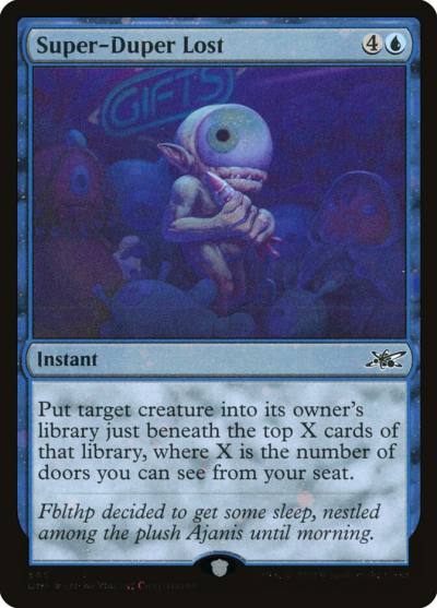Super-Duper Lost UNF-345 Unfinity Magic card