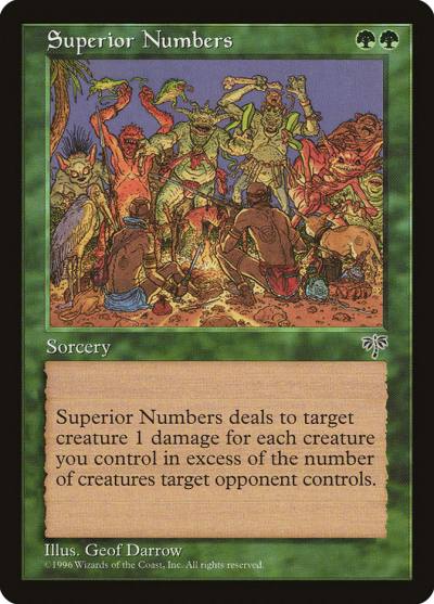 Superior Numbers MIR-244 Mirage Magic card