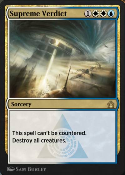 Supreme Verdict EA1-18 Explorer Anthology 1 Magic card