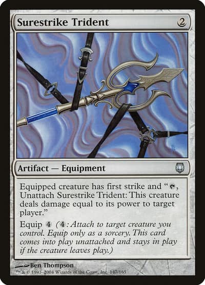 Surestrike Trident DST-147 Darksteel Magic card