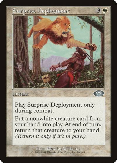 Surprise Deployment PLS-18 Planeshift Magic card