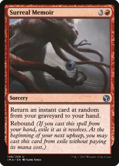 Surreal Memoir IMA-148 Iconic Masters Magic card