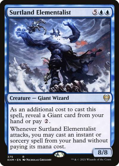 Surtland Elementalist 375 Kaldheim Magic card