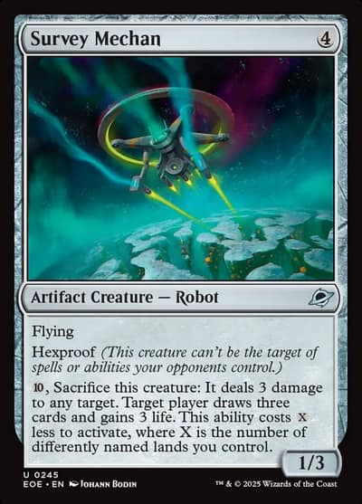 Survey Mechan 245 Edge of Eternities Magic card