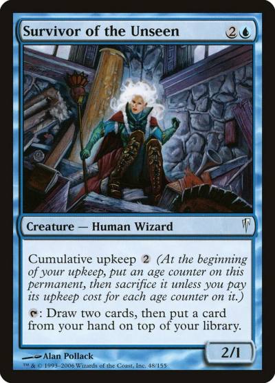 Survivor of the Unseen CSP-48 Coldsnap Magic card