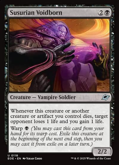 Susurian Voidborn 118 Edge of Eternities Magic card