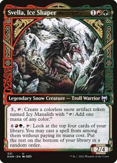 Svella, Ice Shaper KHM-331 Kaldheim Magic card