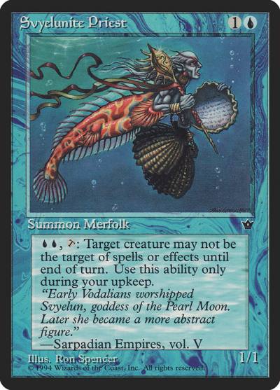 Svyelunite Priest 26 Fallen Empires Magic card