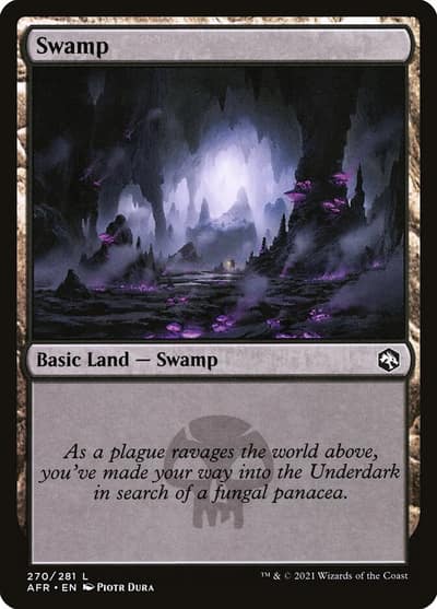 Swamp AFR-270 Adventures in the Forgotten Realms Magic card