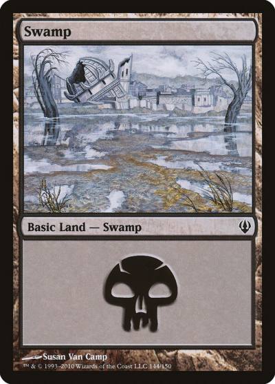 Swamp ARC-144 Archenemy Magic card