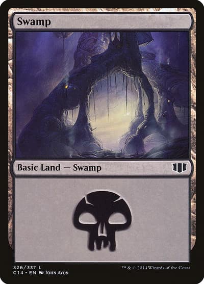 Swamp C14-326 Commander 2014 Magic card