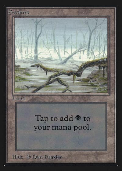 Swamp CEI-294 Intl. Collectors' Edition Magic card
