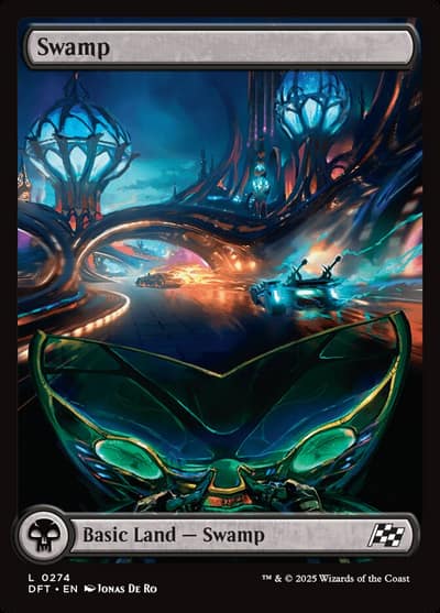 Swamp DFT-274 Aetherdrift Magic card