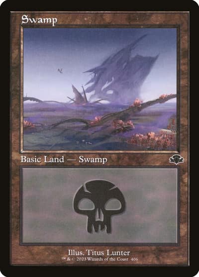 Swamp DMR-406 Dominaria Remastered Magic card