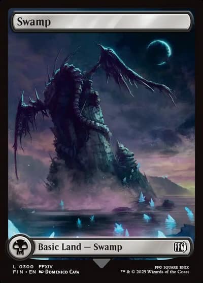 Swamp FIN-300 Final Fantasy Magic card